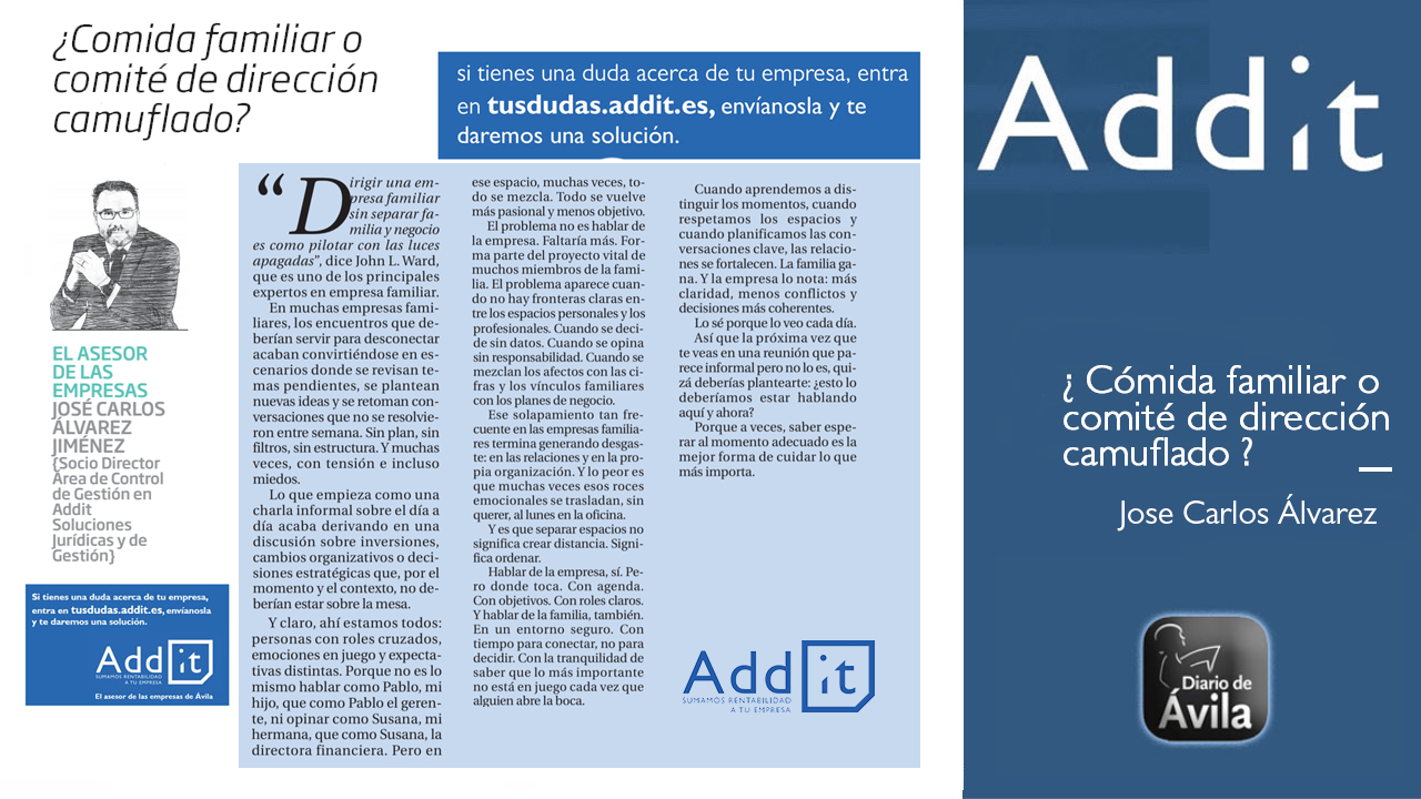 articulo Jose Carlos Álvarez Addit