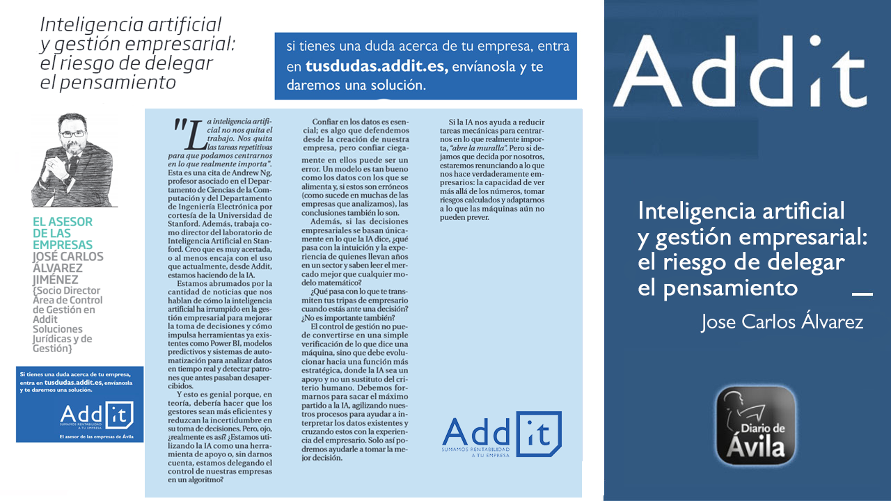 inteligencia Artificial y gestión empresarial